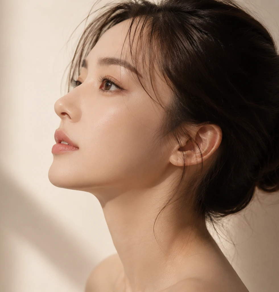 코성형 — 옆모습 프로필 라인